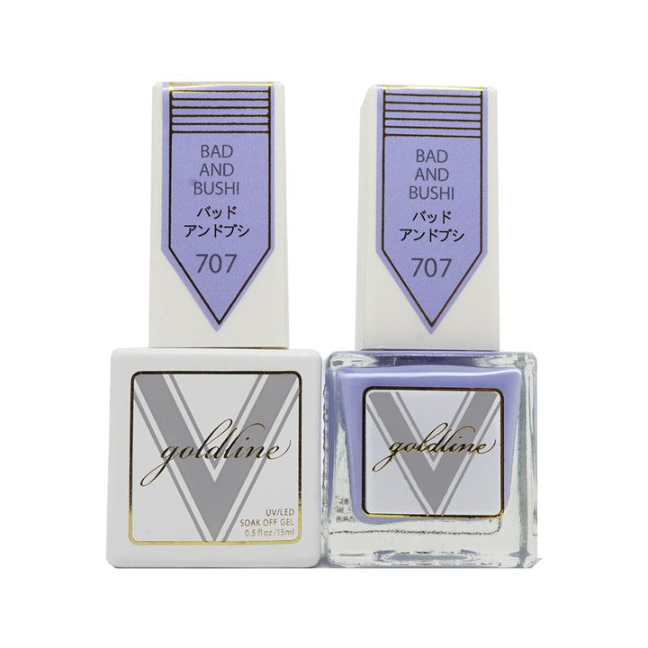 VETRO Gold Line Gel Polish - 707 Bad And Bushi