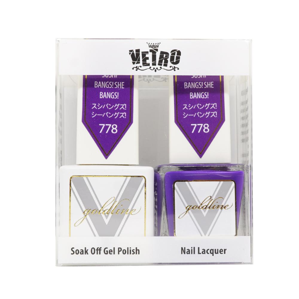 VETRO Gold Line - 778 Sushi Bangs! She Bangs!