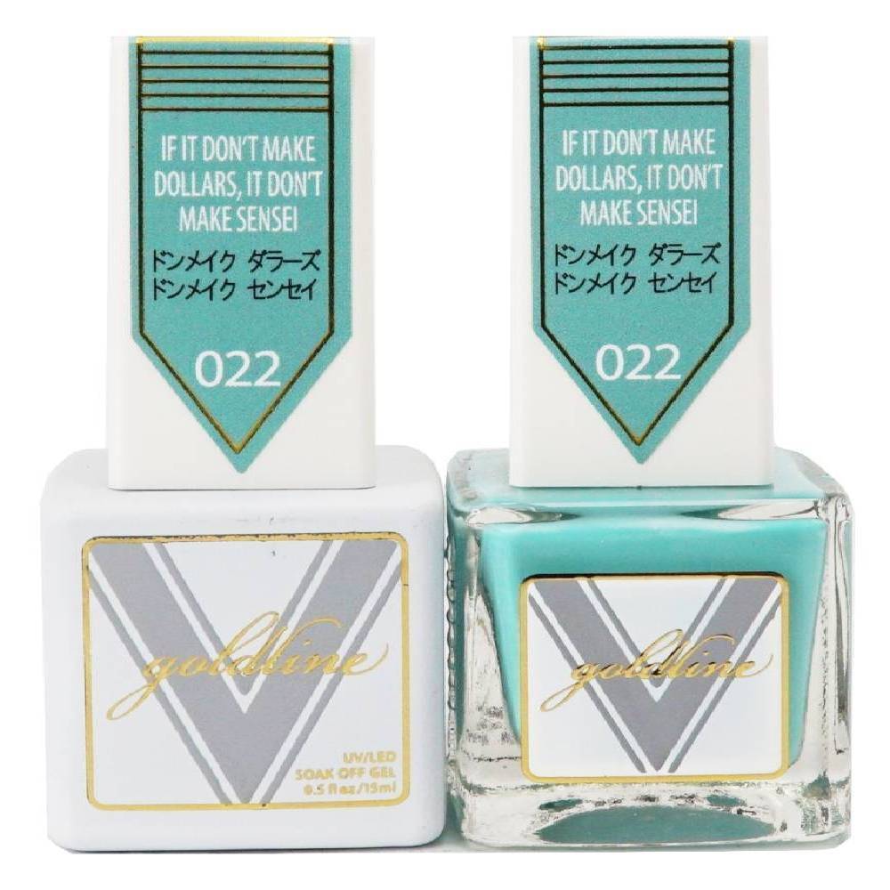 VETRO Gold Line Gel Polish - 022 If It Don&