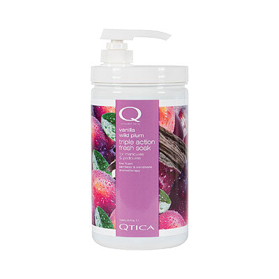QTICA Vanilla Plum Triple Action Fresh Soak 35 oz.