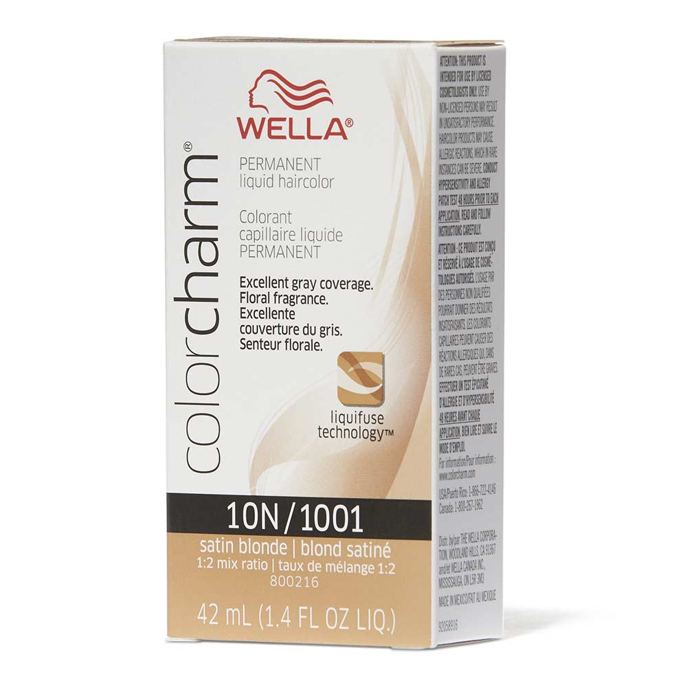 WELLA Color Charm Permanent Liquid - 10N/1001 Satin Blonde