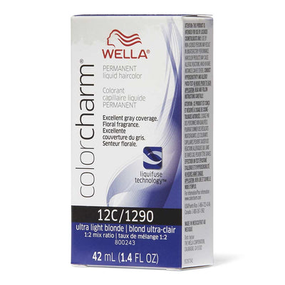 WELLA Color Charm Permanent Liquid - 12C/1290 Ultra Light Blonde