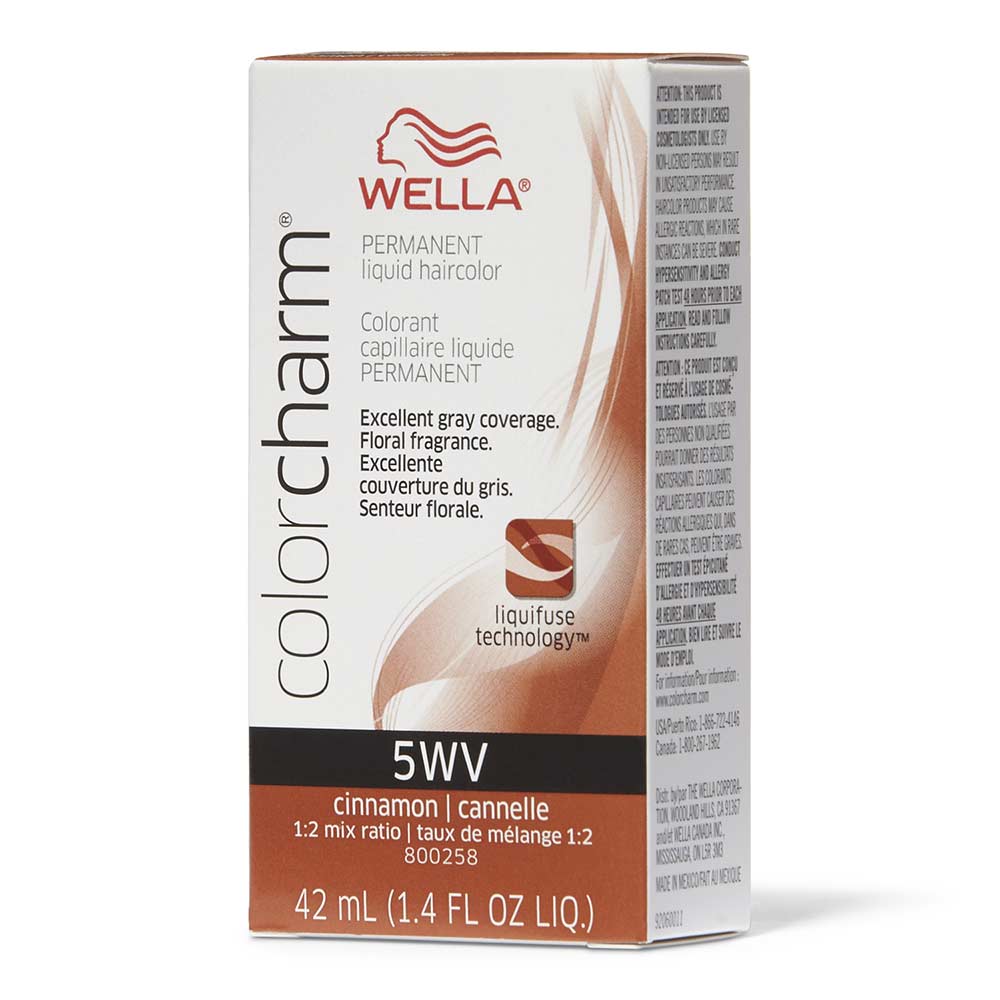 WELLA Color Charm Permanent Liquid - 5WV Cinnamon