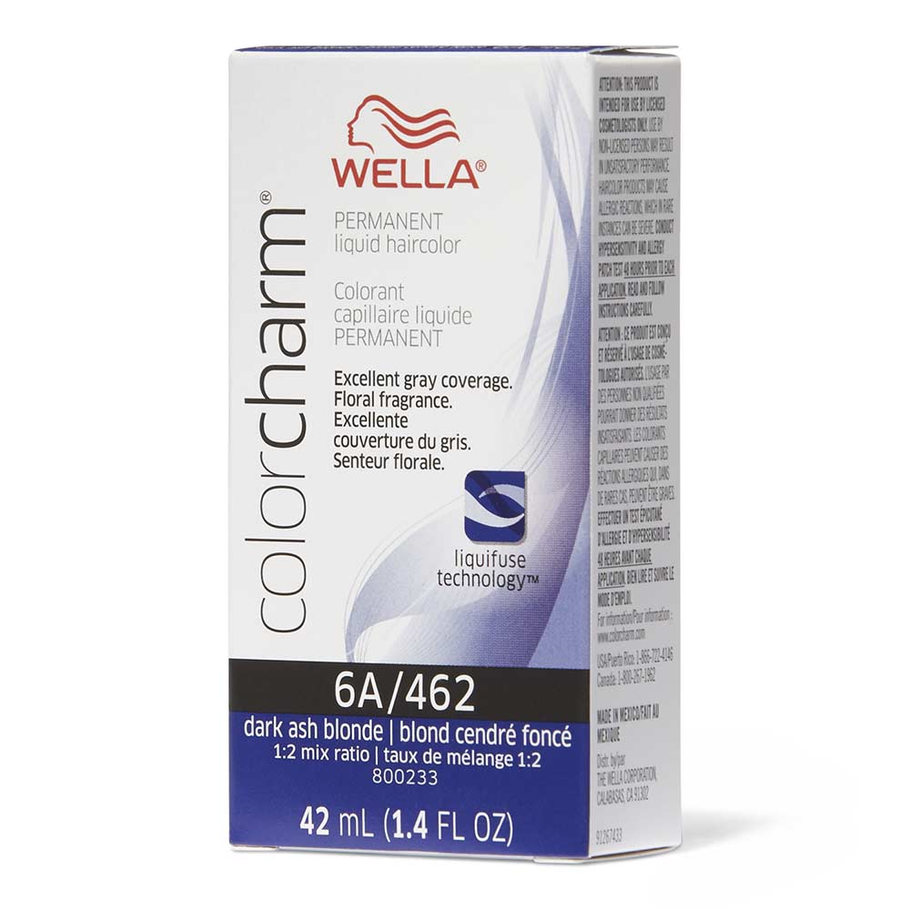 WELLA Color Charm Permanent Liquid - 6A/462 Dark Ash Blonde