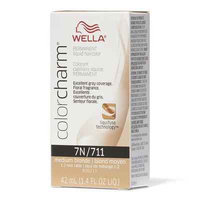 WELLA Color Charm Permanent Liquid - 7N/711 Medium Blonde