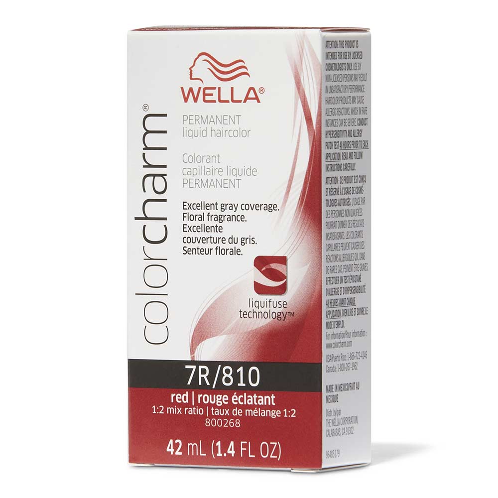 WELLA Color Charm Permanent Liquid - 7R/810 Red
