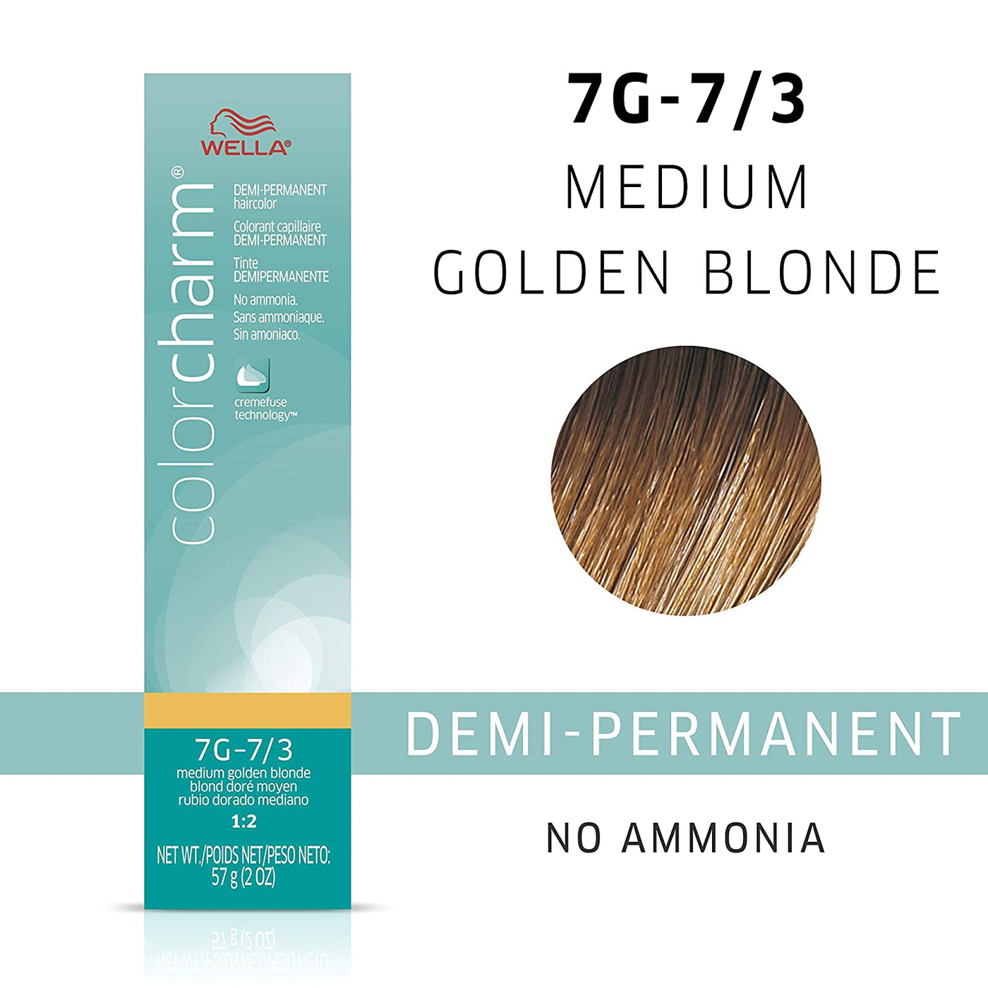 WELLA Color Charm Demi Permanent Hair Color 2oz.