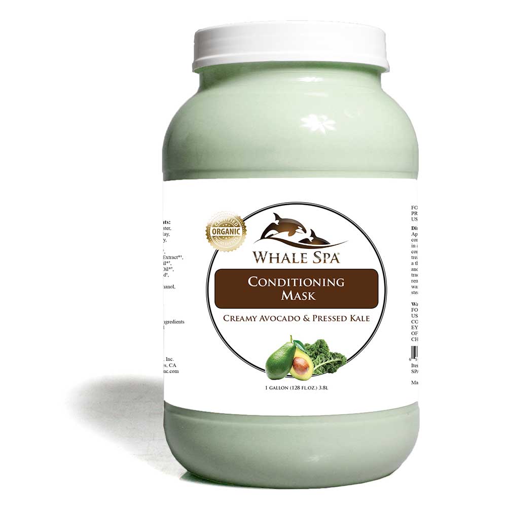 WHALE SPA Premium Spa Line Conditioning Mask - Creamy Avocado & Pressed Kale