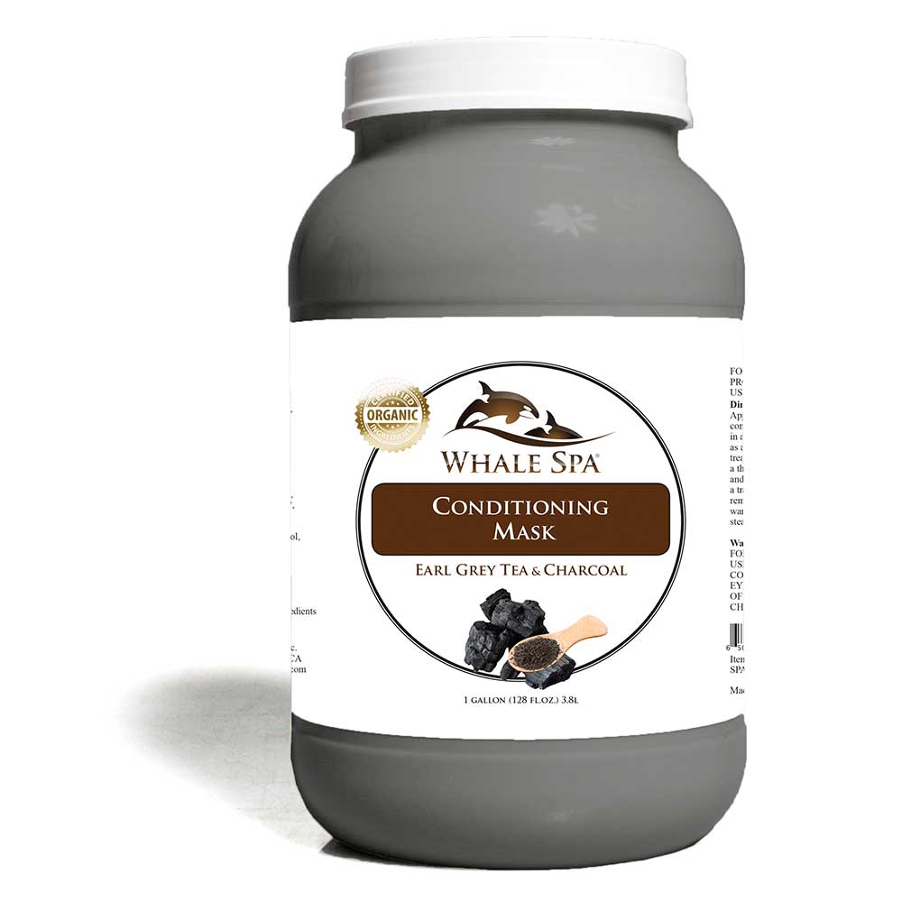 WHALE SPA Premium Spa Line Conditioning Mask - Earl Grey Tea & Charcoal