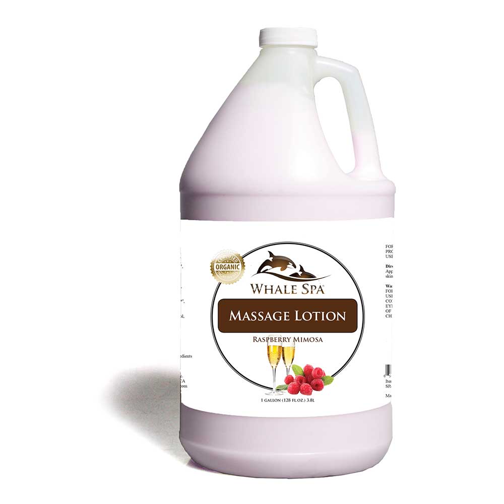 WHALE SPA Premium Spa Line Massage Lotion - Raspberry Mimosa