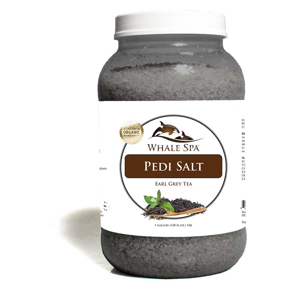 WHALE SPA Premium Spa Line Pedi Salt - Earl Grey Tea