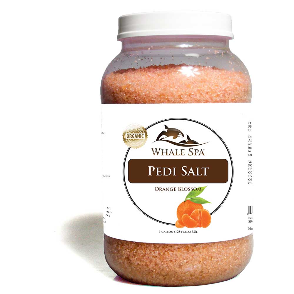 WHALE SPA Premium Spa Line Pedi Salt - Orange Blossom