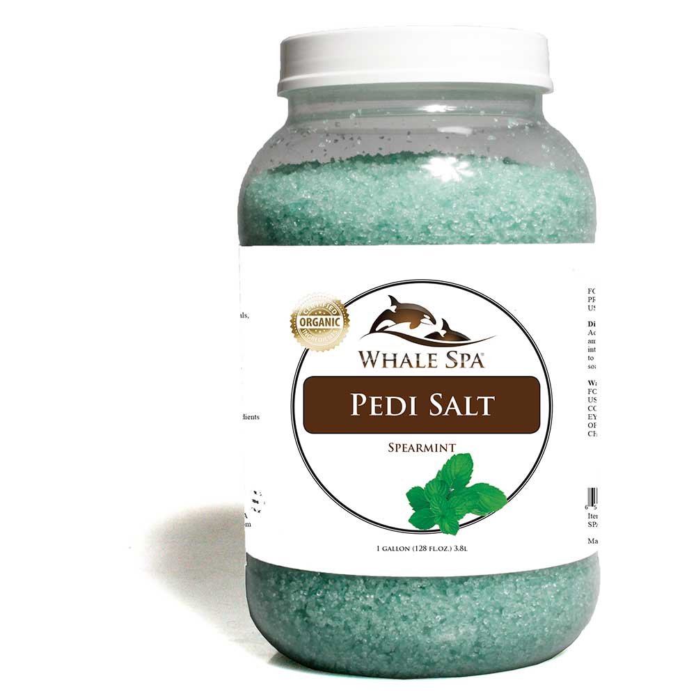 WHALE SPA Premium Spa Line Pedi Salt - Spearmint