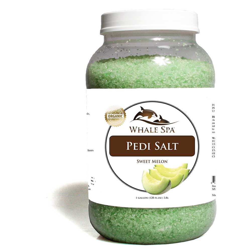 WHALE SPA Premium Spa Line Pedi Salt - Sweet Melon