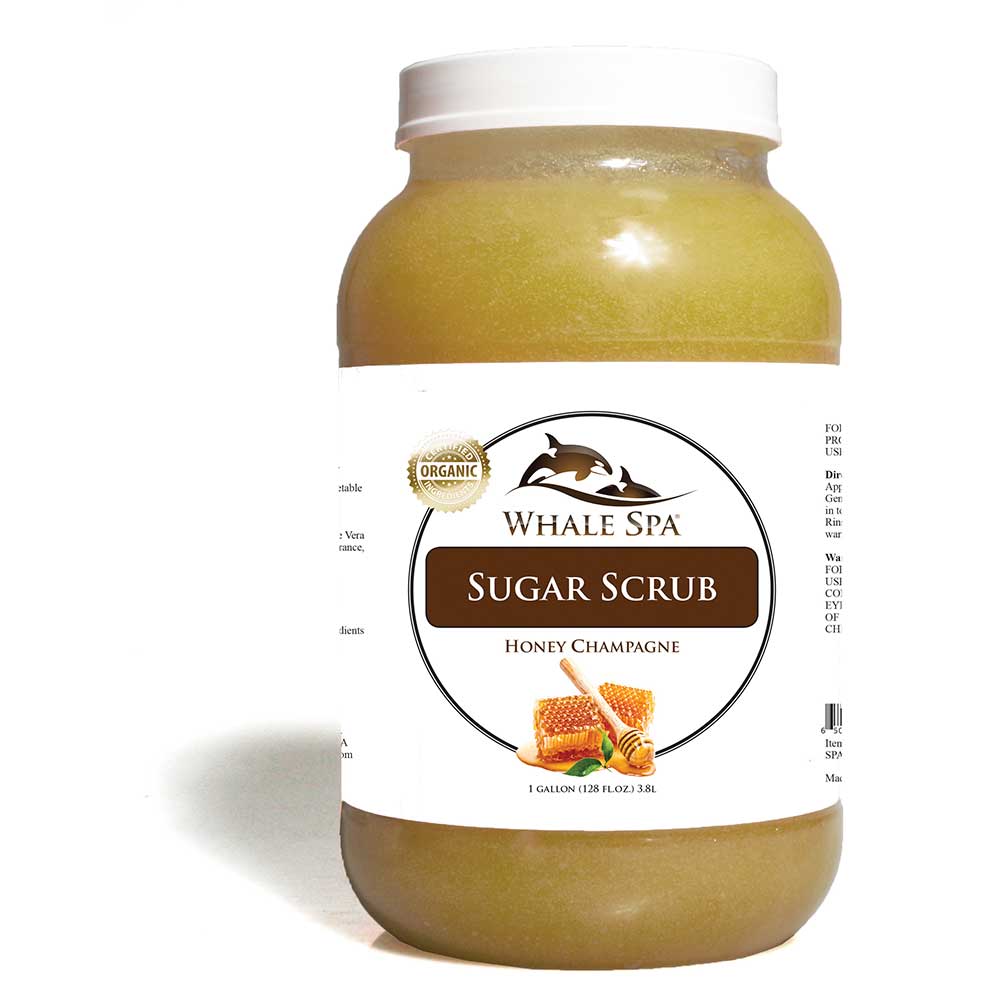 WHALE SPA Premium Spa Line Sugar Scrub - Honey Champagne