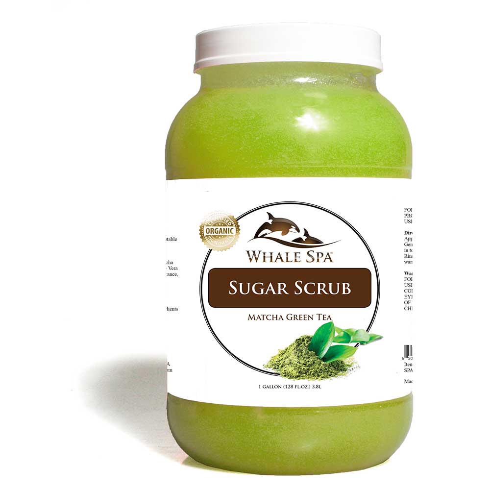 WHALE SPA Premium Spa Line Sugar Scrub - Matcha Green Tea