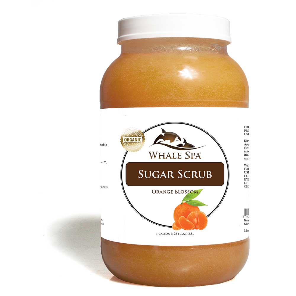 WHALE SPA Premium Spa Line Sugar Scrub - Orange Blossom