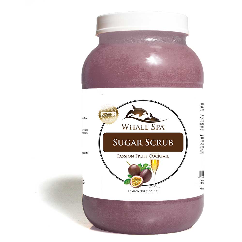 WHALE SPA Premium Spa Line Sugar Scrub - Passion Fruit Cocktail