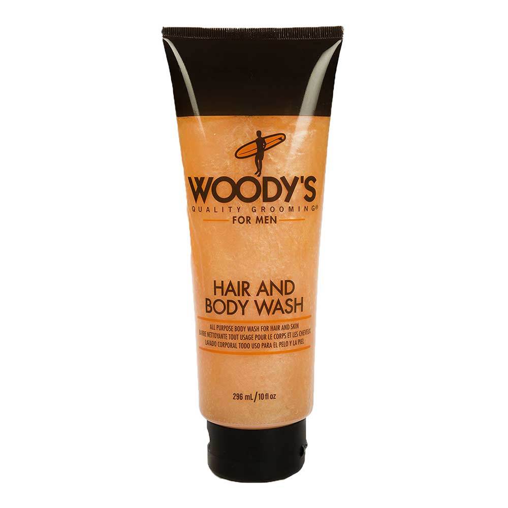 WOODY'S - Hair and Body Wash 10oz.