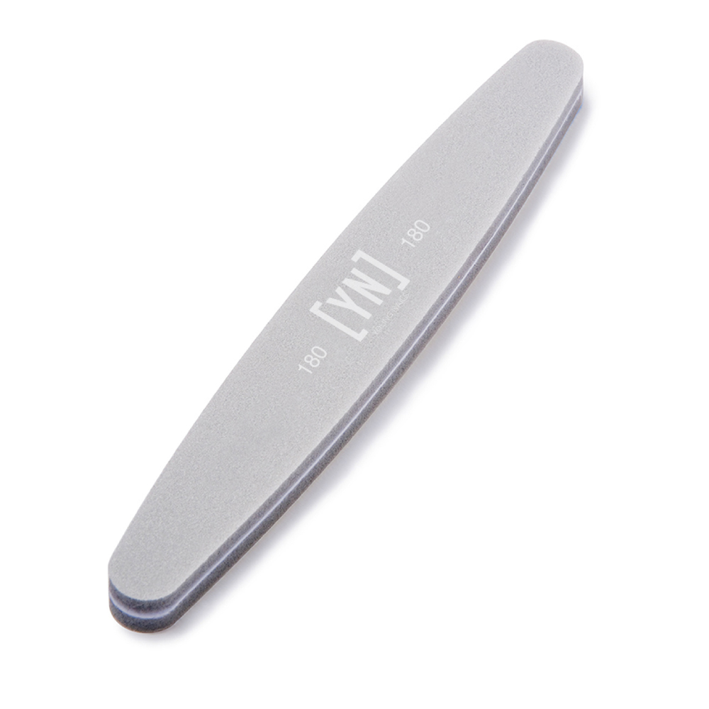 YOUNG NAILS - 180/180 Grey Sponge Buffer 8pc
