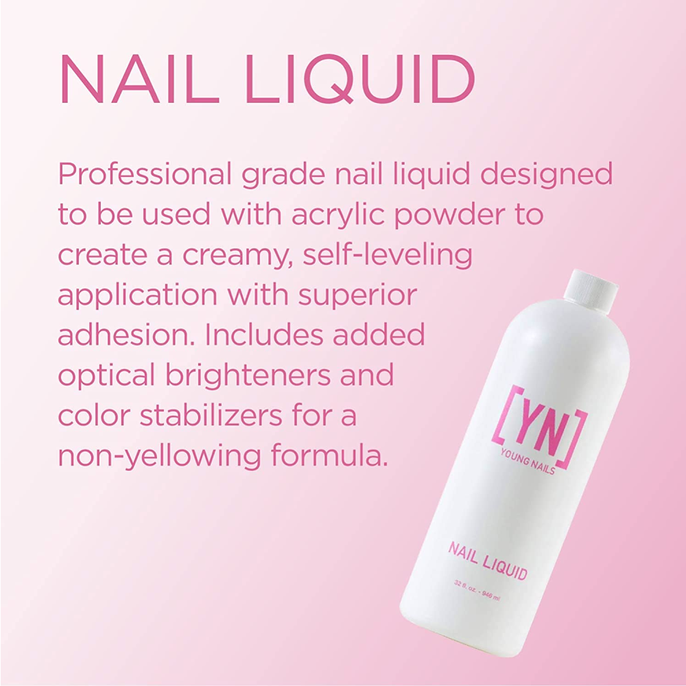 YOUNG NAILS - Nail Liquid 32oz. BUNDLE