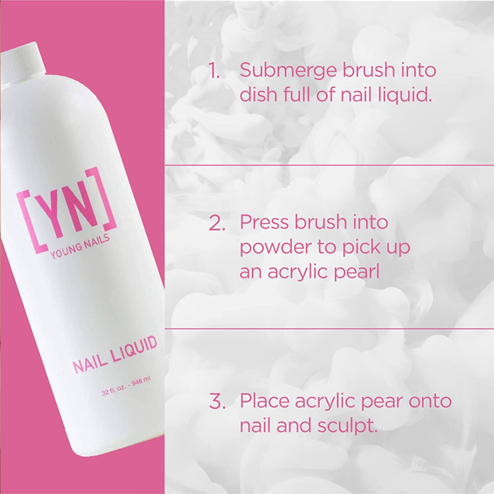 YOUNG NAILS - Nail Liquid 32oz. Bundle