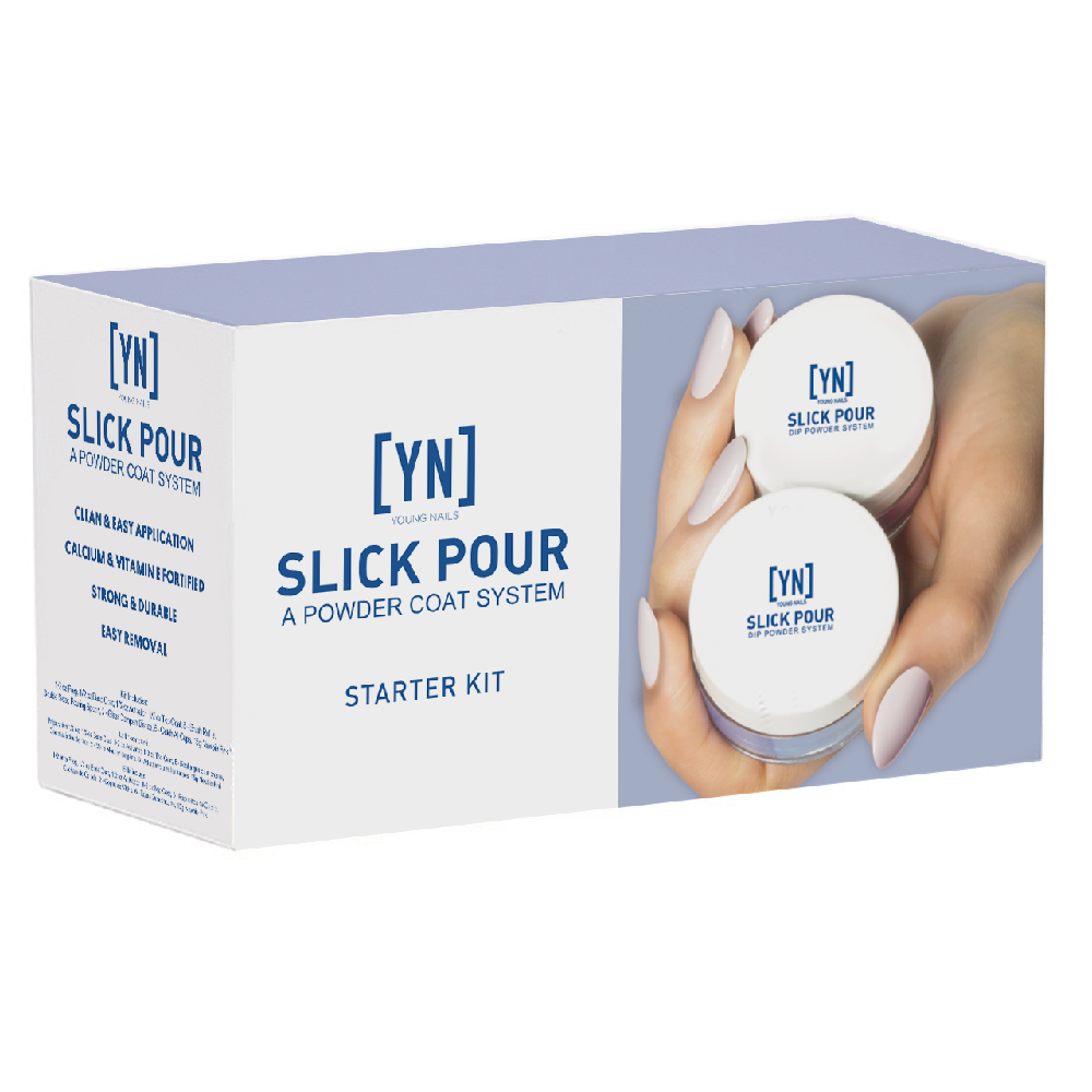YOUNG NAILS - Slick Pour Starter Kit - A Powder Coat System