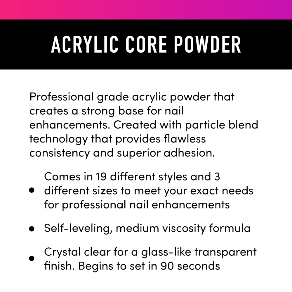 YOUNG NAILS / Acrylic Powder - Core Natural *OLD PACKAGING*