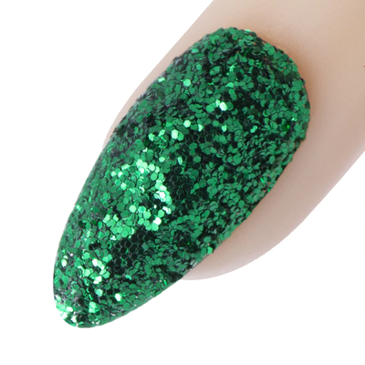 YOUNG NAILS Imagination Art Glitter - Emerald Green