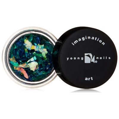 YOUNG NAILS Imagination Art Mylar - Blueberry Mint Icy