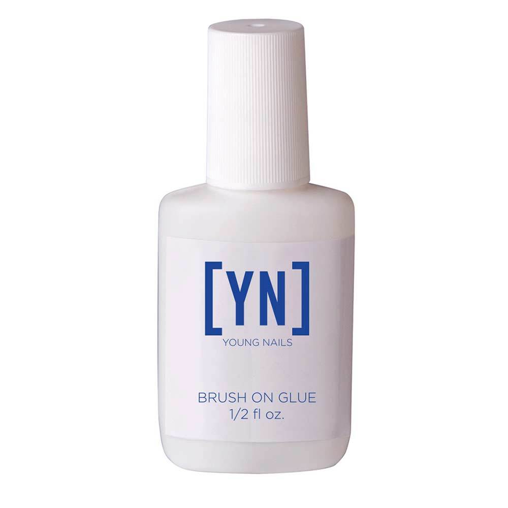 YOUNG NAILS - Brush On Glue 1/2oz.