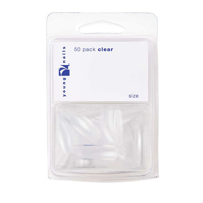 YOUNG NAILS - Clear Tips 50pk Refill
