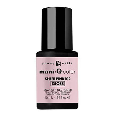 YOUNG NAILS Mani Q Gel - Sheer Pink 102