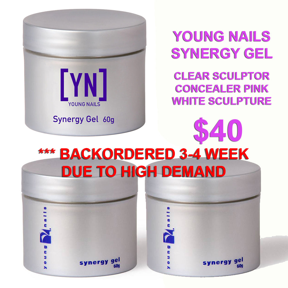 YOUNG NAILS Synergy Gel - BUNDLE