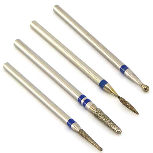 Diamond Drill Bits - Cuticle Set (4)