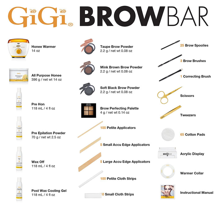 GiGi &amp; Ardell Brow Bar Grooming System Kit Set