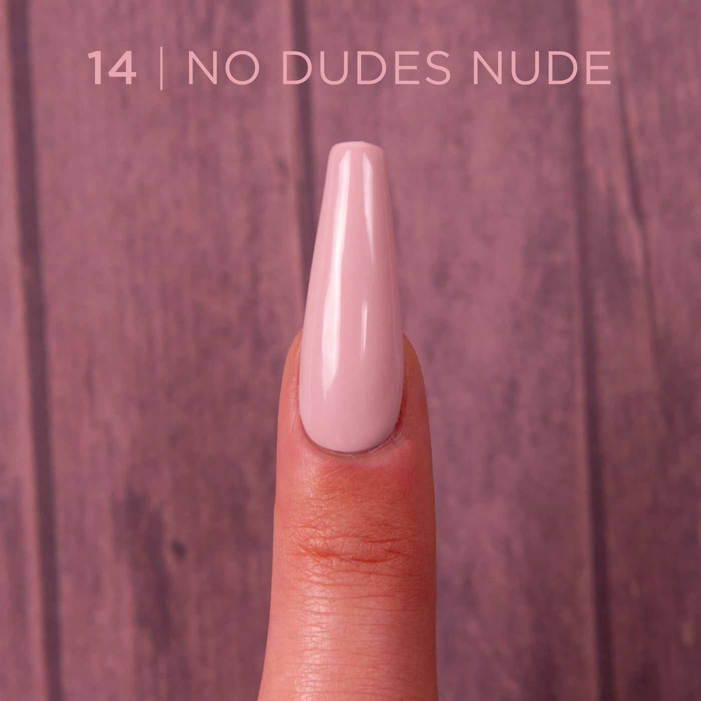 GOTTI - No Dudes Nude Nail Polish 14P