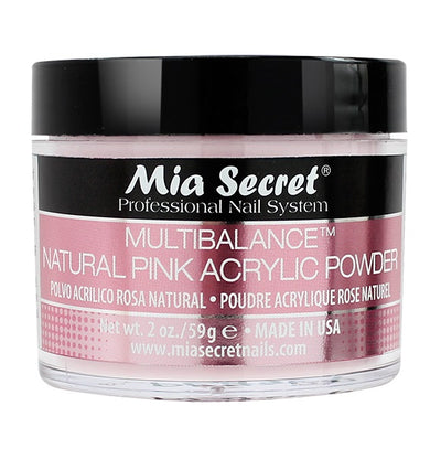 MIA SECRET Acrylic Powder - Multibalance Natural Pink