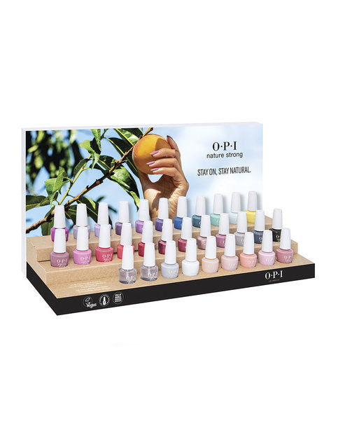 OPI - NATURE STRONG 32 Piece Full Set with Display Stand DDN23