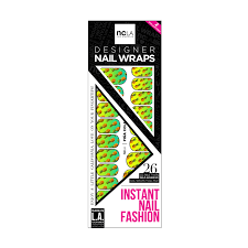 NCLA Designer Nail Wraps - Pina Colada