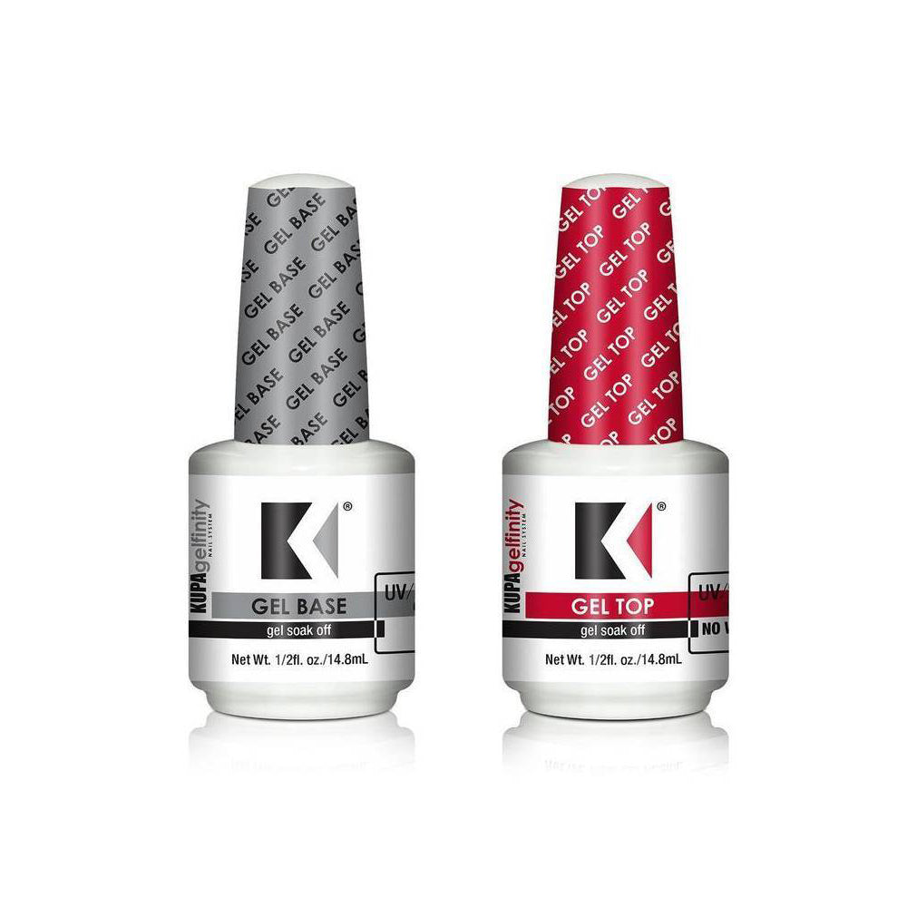 KUPA - Gelfinity Top &amp; Base Coat Bundle 0.5 oz